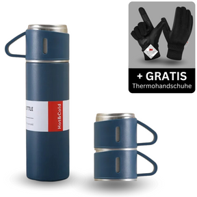 Thermo Kombo (Thermosflasche + Thermo Handschuhe)