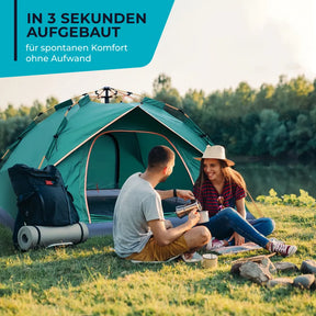 3 Sekunden-Zelt | für das perfekte Outdoor Erlebnis