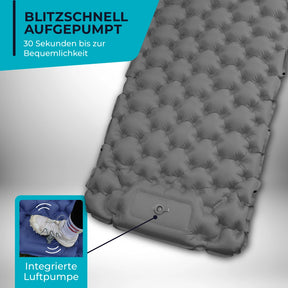Ultraleichte & kompakte Isomatte ohne Kopfteil - perfekt für unterwegs
