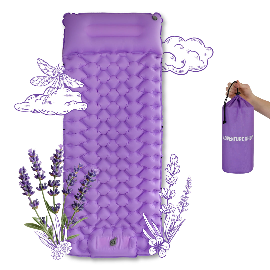 Ultraleichte & kompakte Isomatte - perfekt für unterwegs