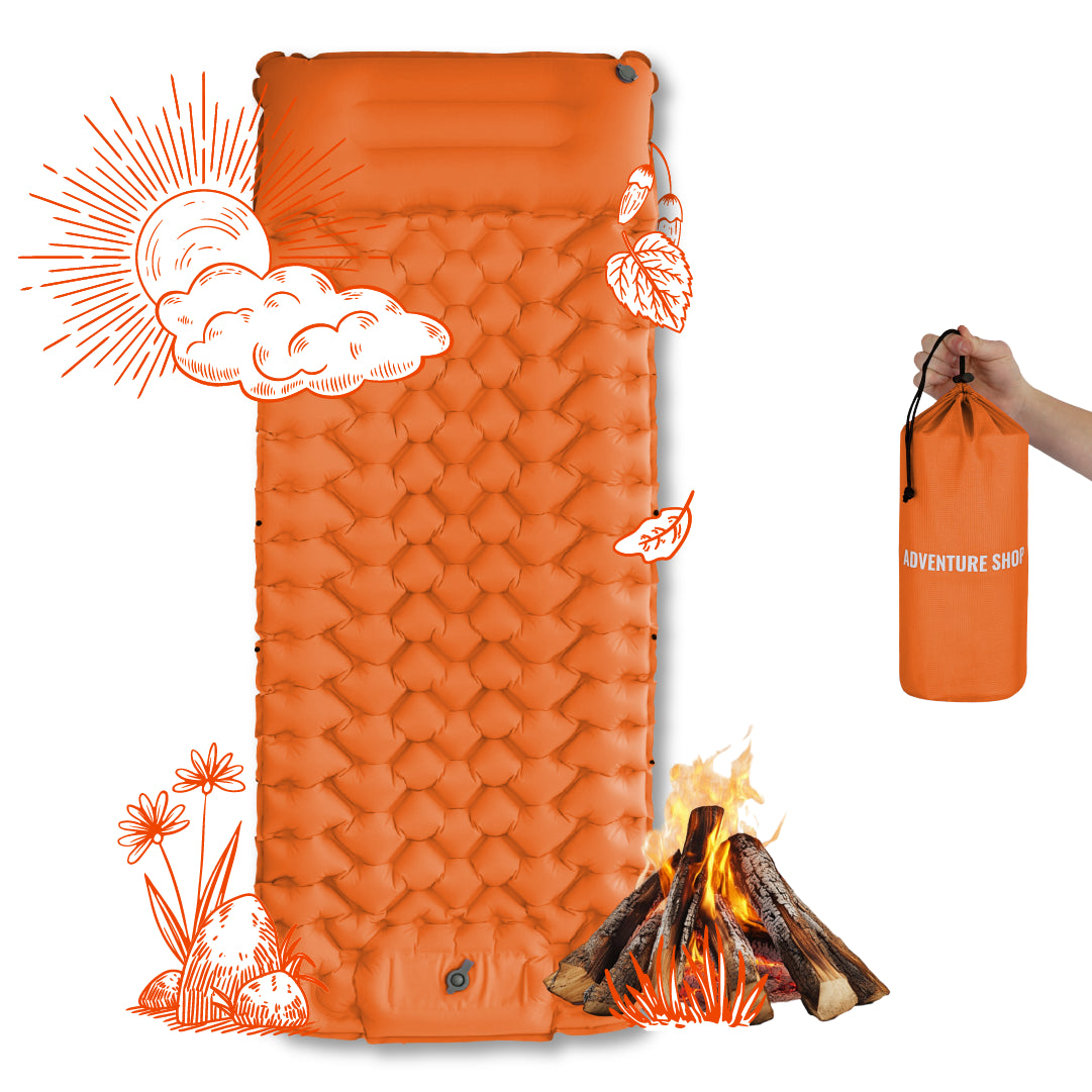 Ultraleichte & kompakte Isomatte - perfekt für unterwegs